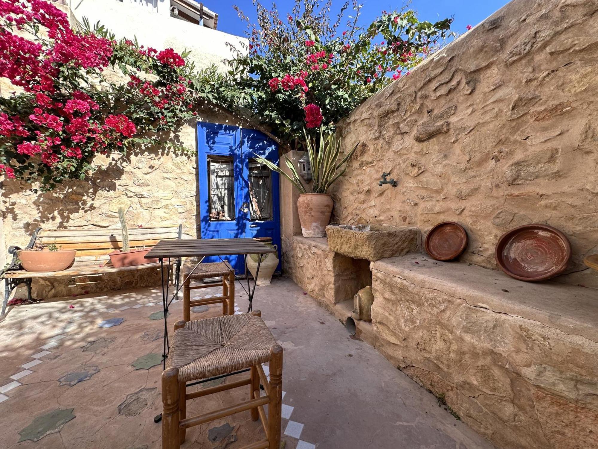 Casa Con Vistas Al Mar Y Patio De Buganvillas Агуас-де-Бусот Экстерьер фото