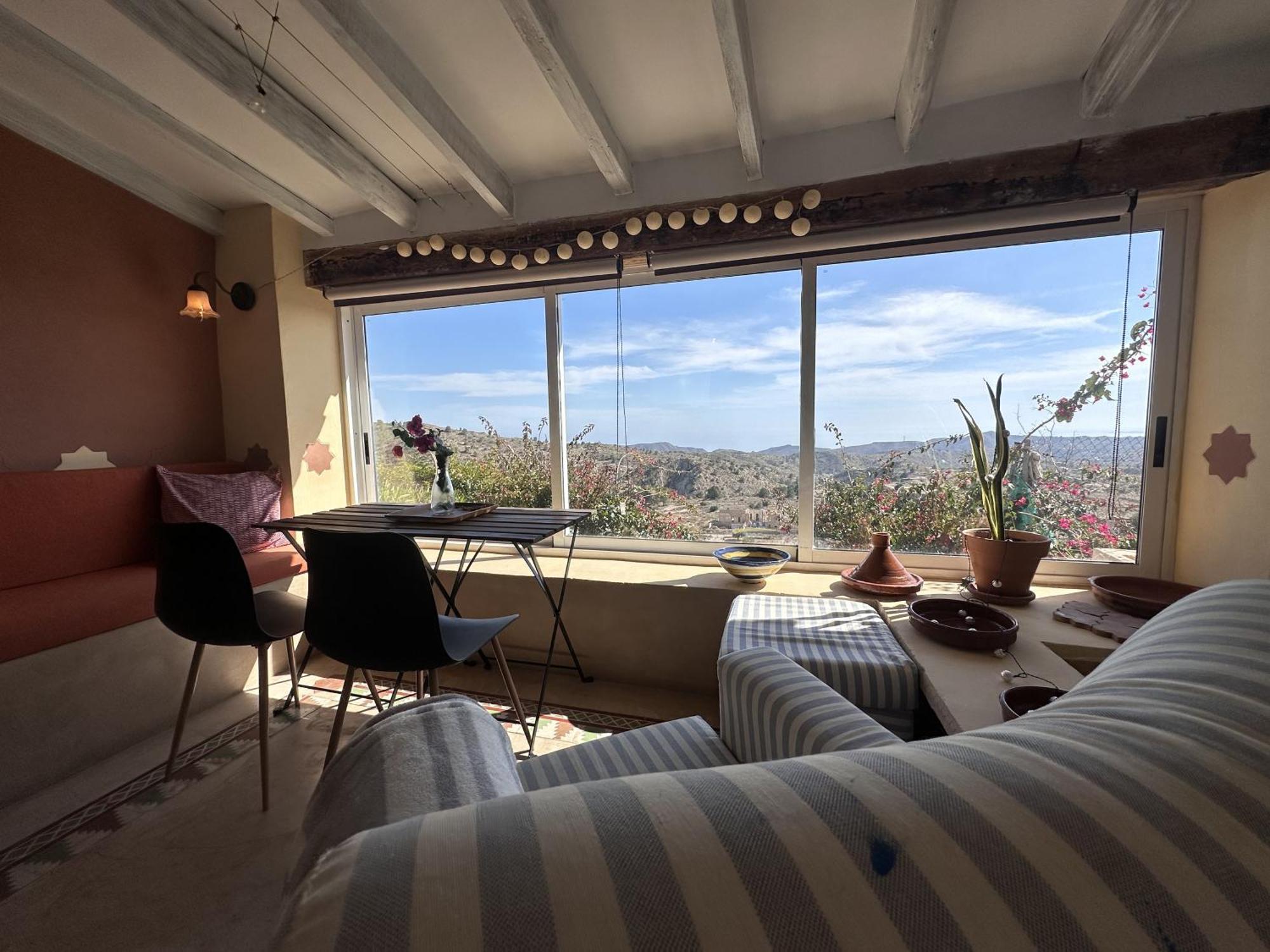 Casa Con Vistas Al Mar Y Patio De Buganvillas Агуас-де-Бусот Экстерьер фото