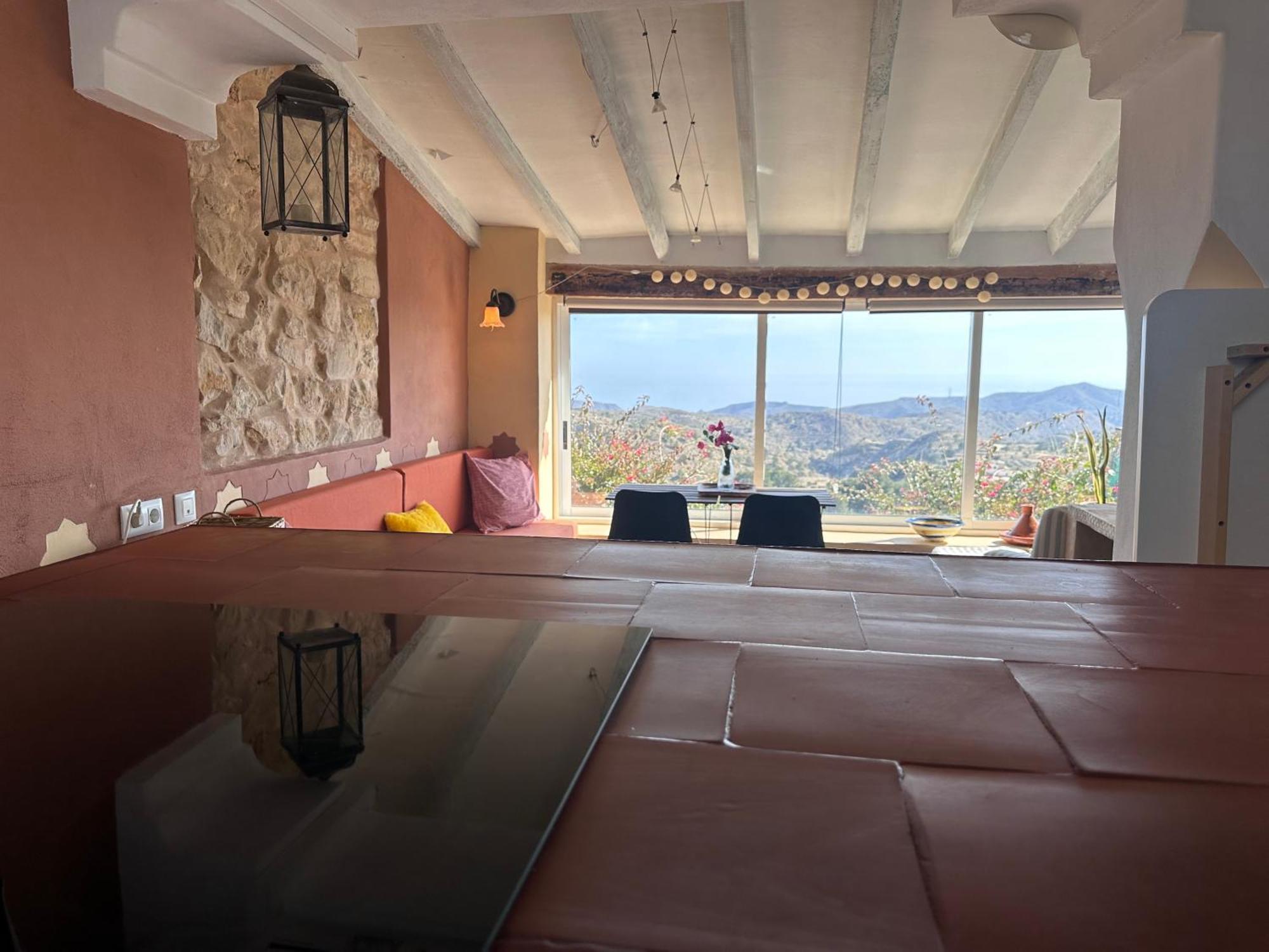 Casa Con Vistas Al Mar Y Patio De Buganvillas Агуас-де-Бусот Экстерьер фото